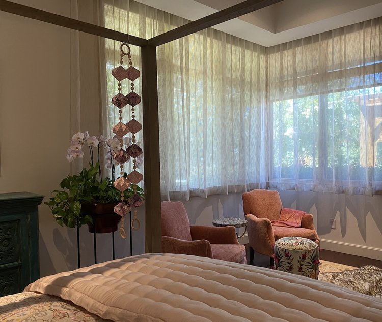 Best air purifying indoor plants Sacramento bedrooms including peace lily, snake plant, and spider plant