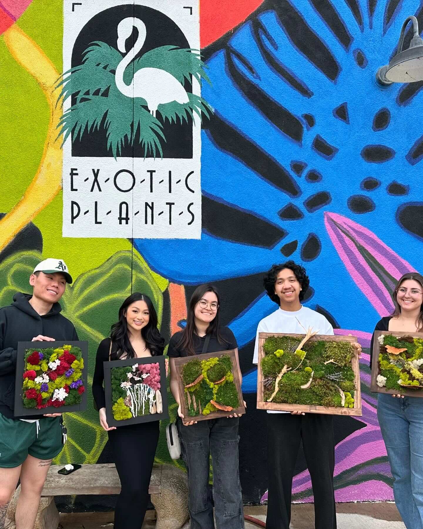 exotic plants sacramento-happy attendees