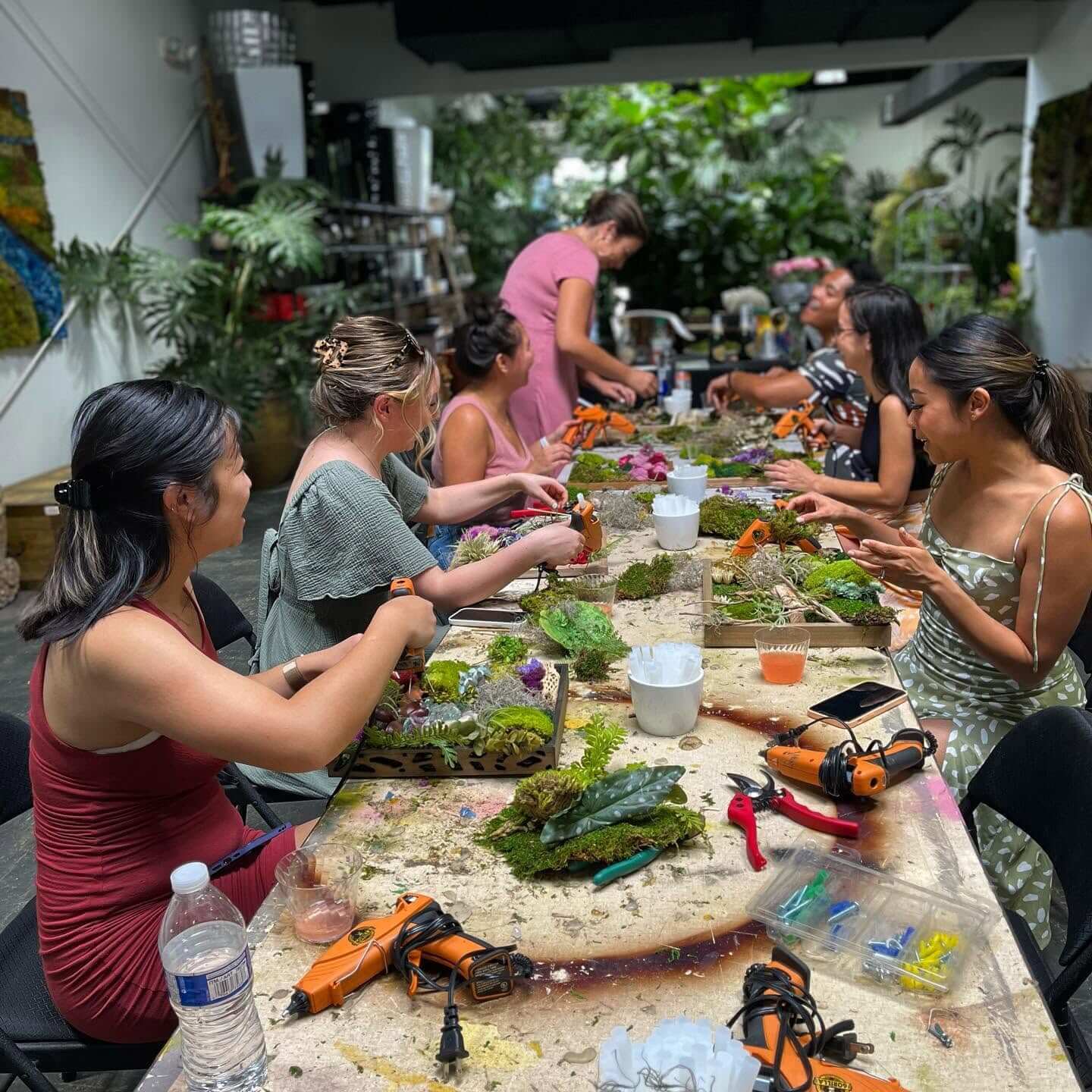 Fall Moss Art Workshop