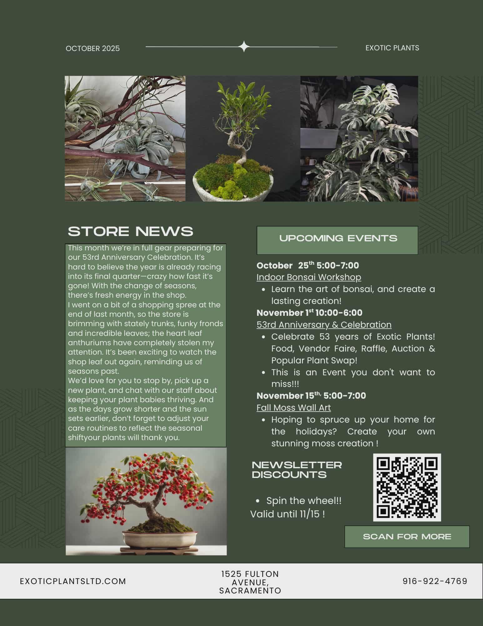 indoor plants sacramento